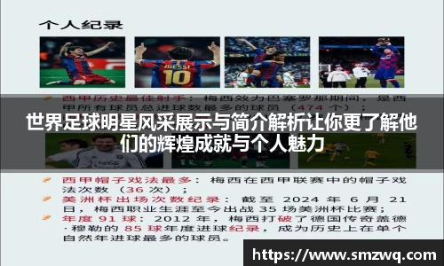世界足球明星风采展示与简介解析让你更了解他们的辉煌成就与个人魅力